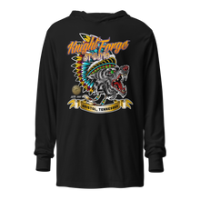 Load image into Gallery viewer, Be A Maker/Warrior Wolf Hooded Long-Sleeved Tee