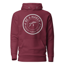 Load image into Gallery viewer, Be A Maker Knight Skull Hoodie