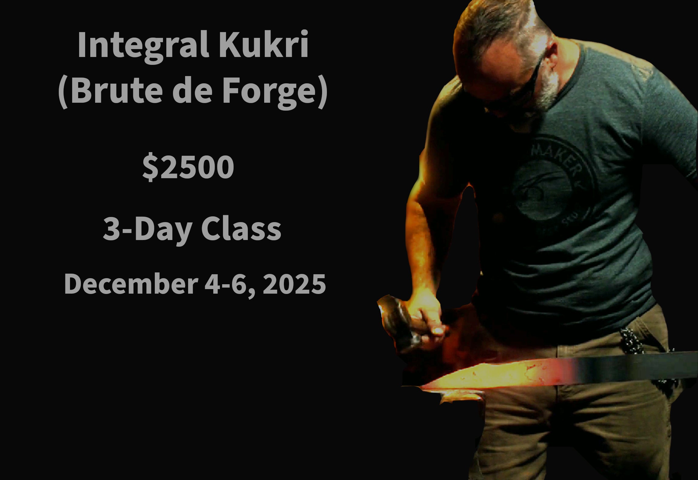 Integral Kukri (Brute de Forge) - $2500 ($300 Deposit)
